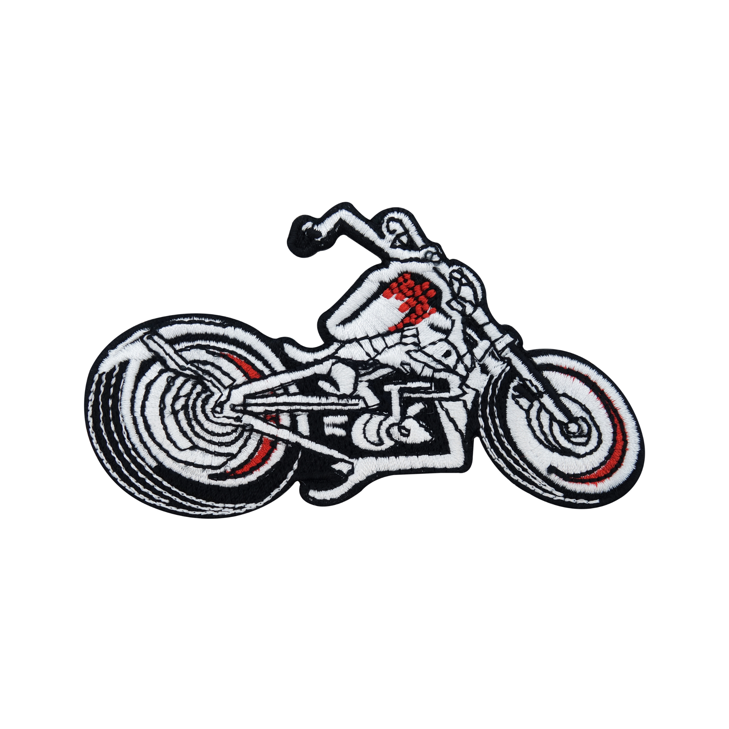 Motorrad Biker Bügelbild Patch zum Aufbügeln | Patches für Lederwesten, Aufbügelmotive, Finally Home