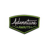 Adventure Awaits Abenteuer Patch zum Aufbügeln Zelt Baum Patches Aufnäher
