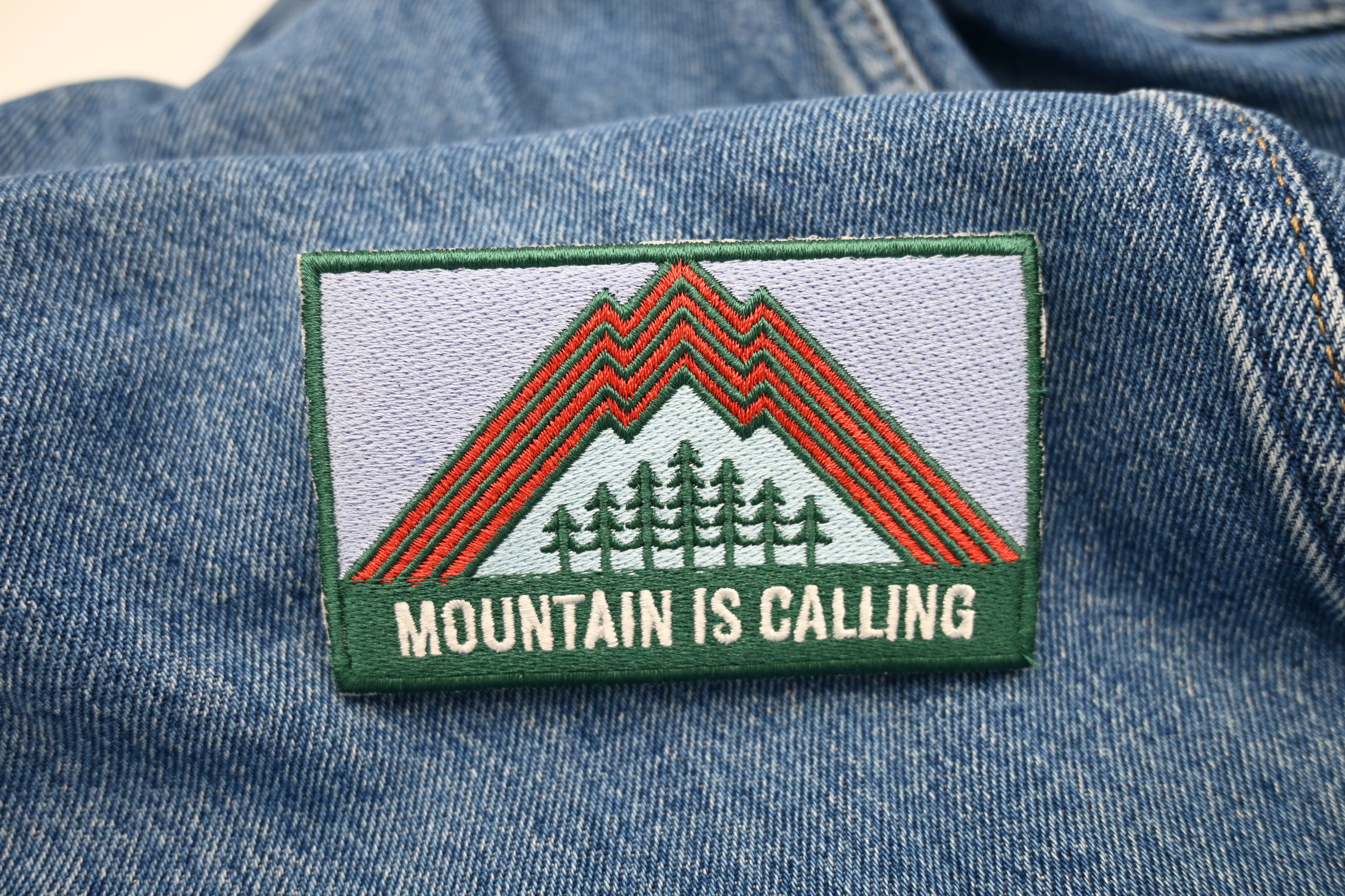 Klett Patch - Mountain is Calling | Outdoor Klett Patches, Wandern Aufnäher, Rucksack Klettpatches, Wanderer Badge, Berge Klettpatch, Finally Home