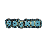 90's Kid Retro Vintage Patch zum Aufbügeln, 90er Neunziger Bügelflicken