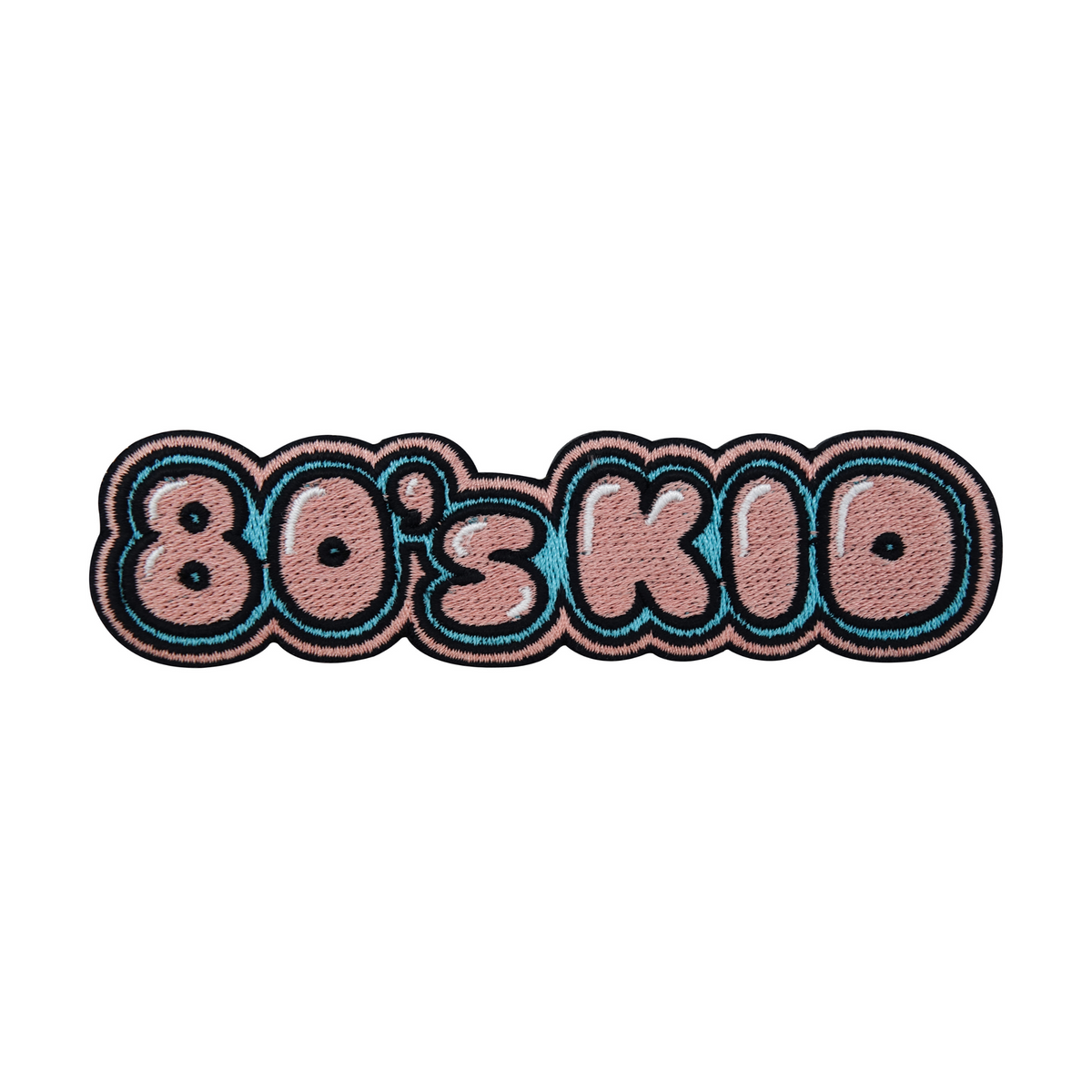 80's Kid Retro Vintage Patch zum Aufbügeln, 80er Bügelflicken