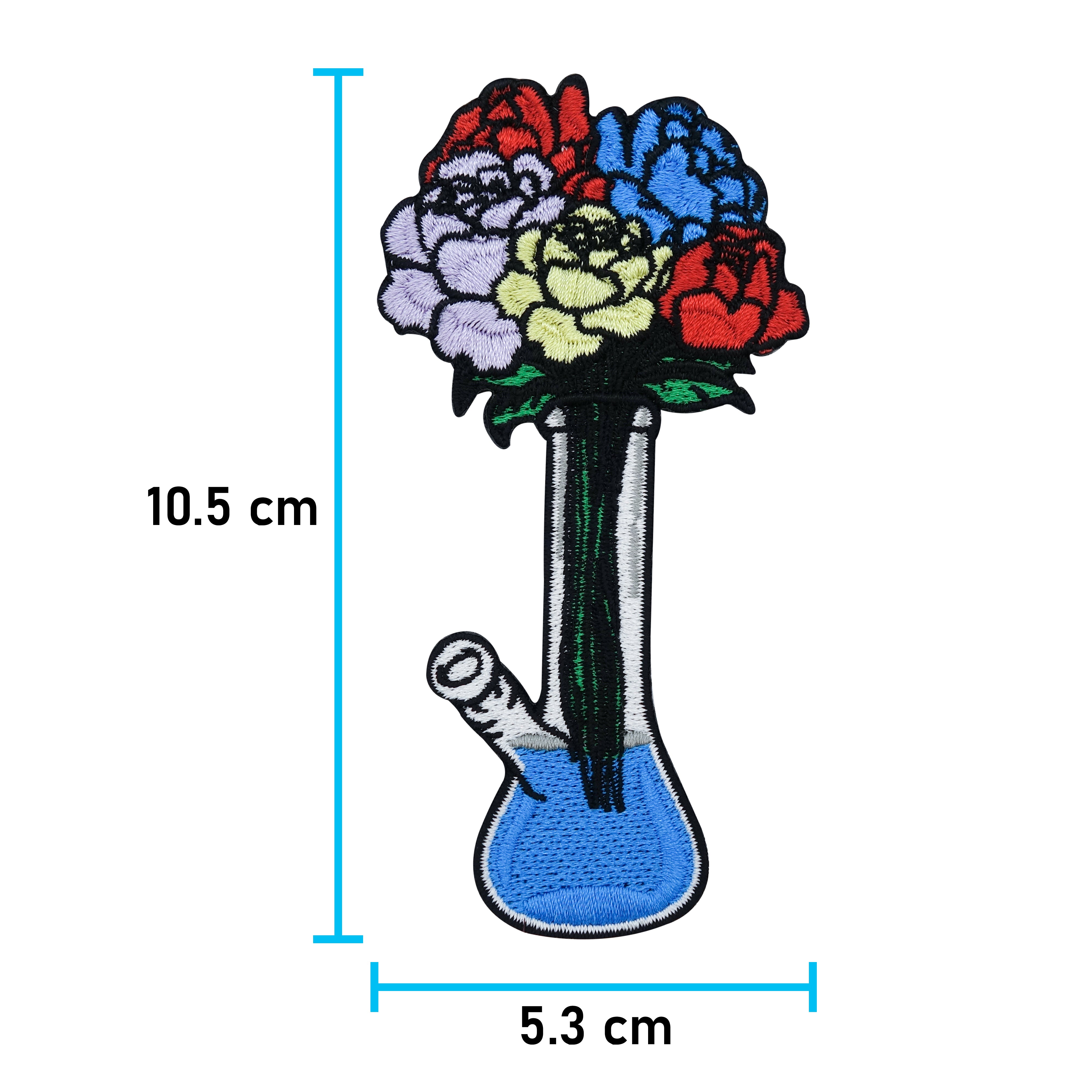 Patch zum Aufbügeln - Hide the Bong | Lustiger Weed Patch, Witziger Bügelflicken, Blumen Flicken, Flower Aufnäher Finally Home