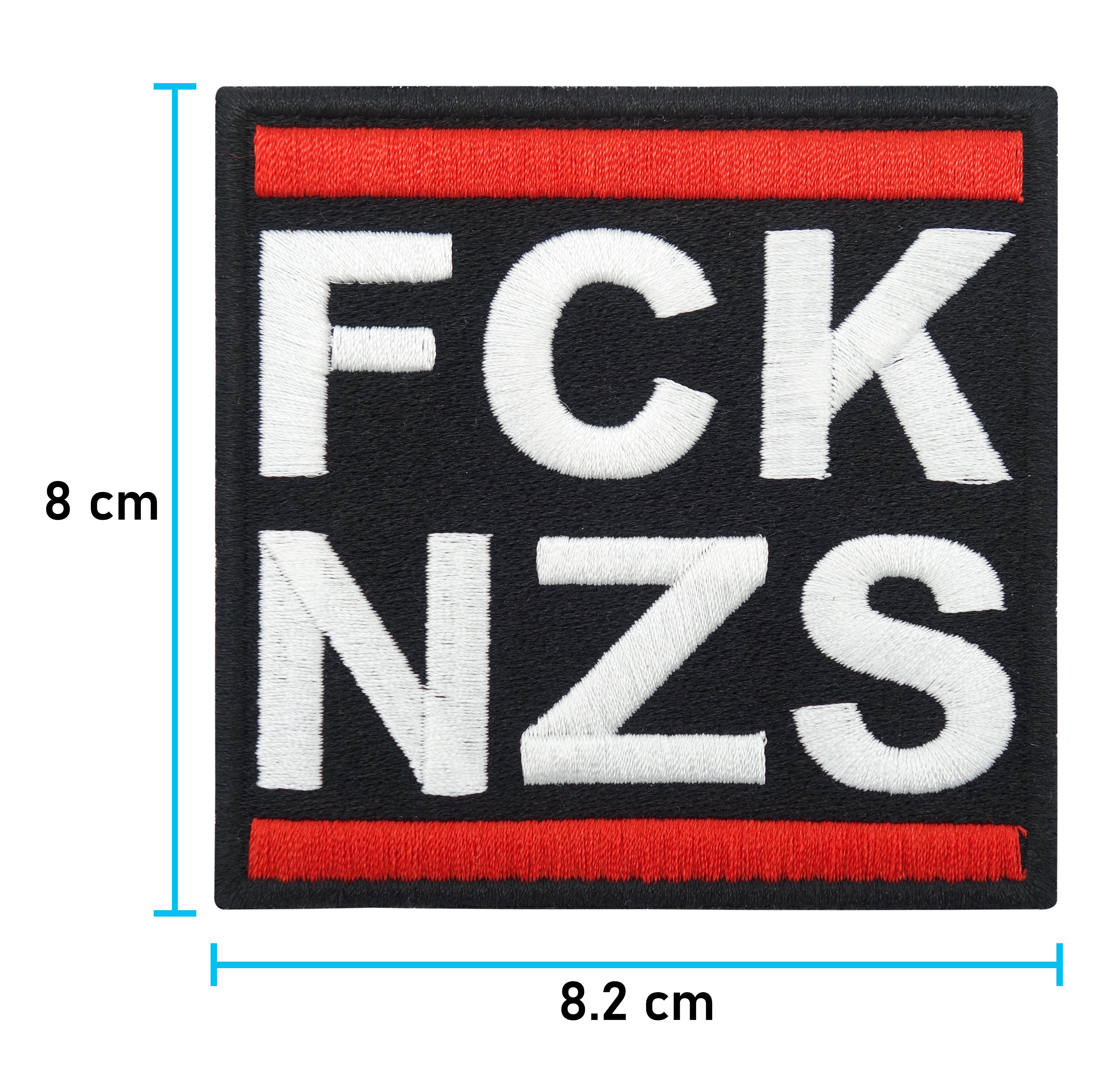 Klett Patch - FCK NZS | Klett Patches, Aufnäher, FCKNZS Klettpatches, Badge, Anti AFD Klettpatch, Finally Home