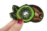 Kiwi Obst Patch zum Aufbügeln | Früchte Blüten Patches, Essen Bügelflicken, Grüne Frucht Flicken, Food Aufnäher Finally Home