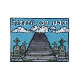 Heaven Can Wait Himmel Patch zum Aufbügeln Wolken Flicken