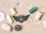 Air Forces Adler Emblem Patch zum Aufbügeln | Patches Aufnäher für Rucksack, Airsoft Abzeichen Finally Home