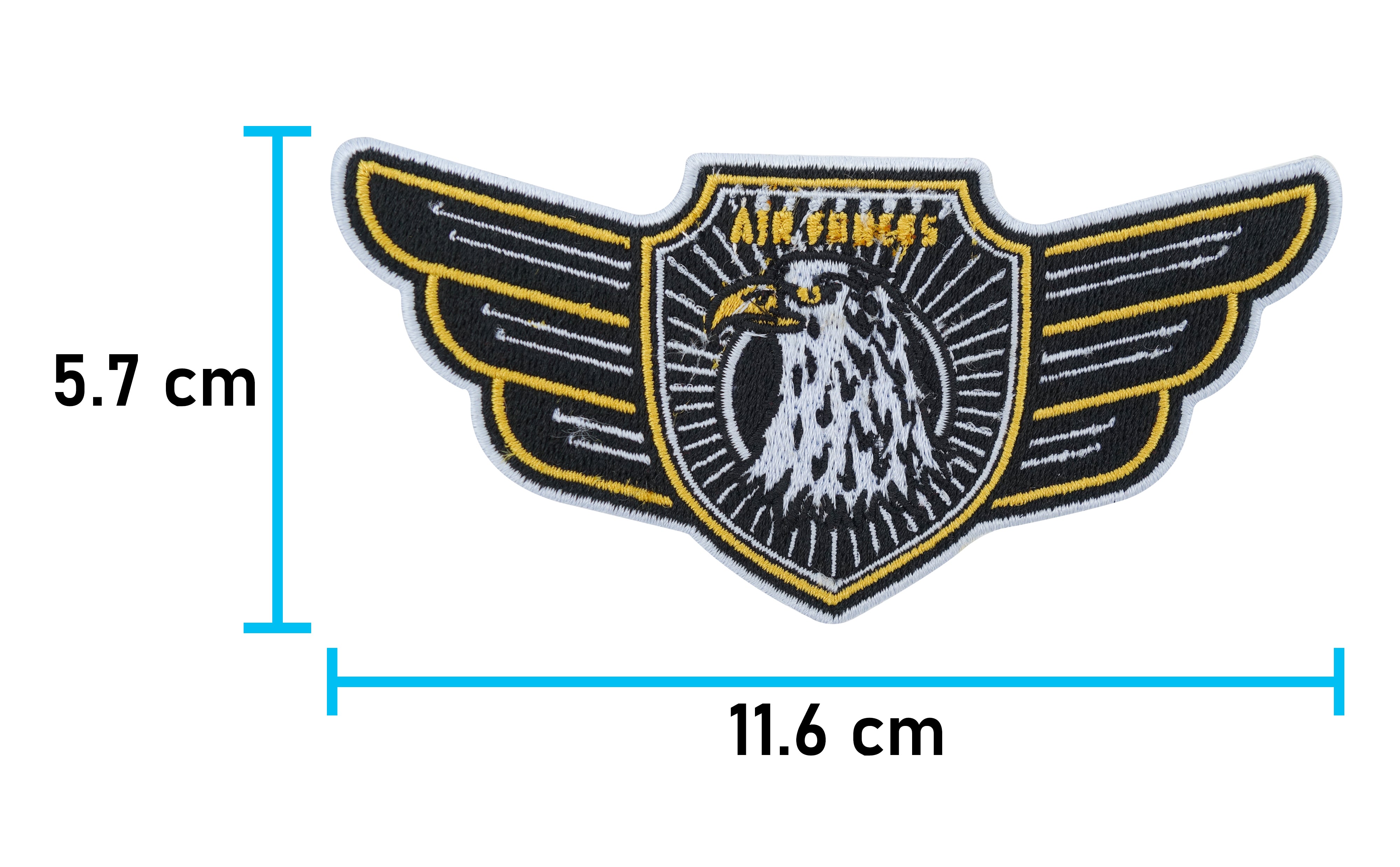Air Forces Adler Emblem Patch zum Aufbügeln | Patches Aufnäher für Rucksack, Airsoft Abzeichen Finally Home