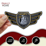 Air Forces Adler Emblem Patch zum Aufbügeln | Patches Aufnäher für Rucksack, Airsoft Abzeichen Finally Home