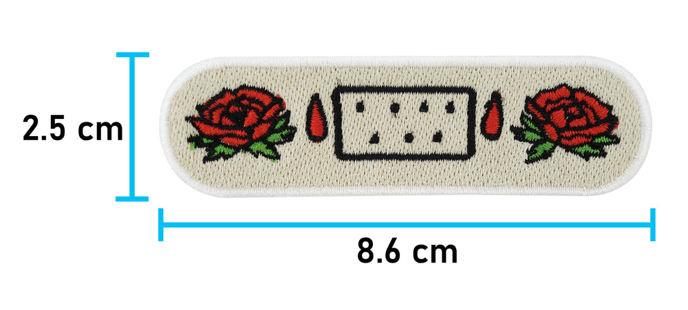Beiges Pflaster mit Maßen: 2,5 x 8,6 cm, ideal für DIY-Projekte