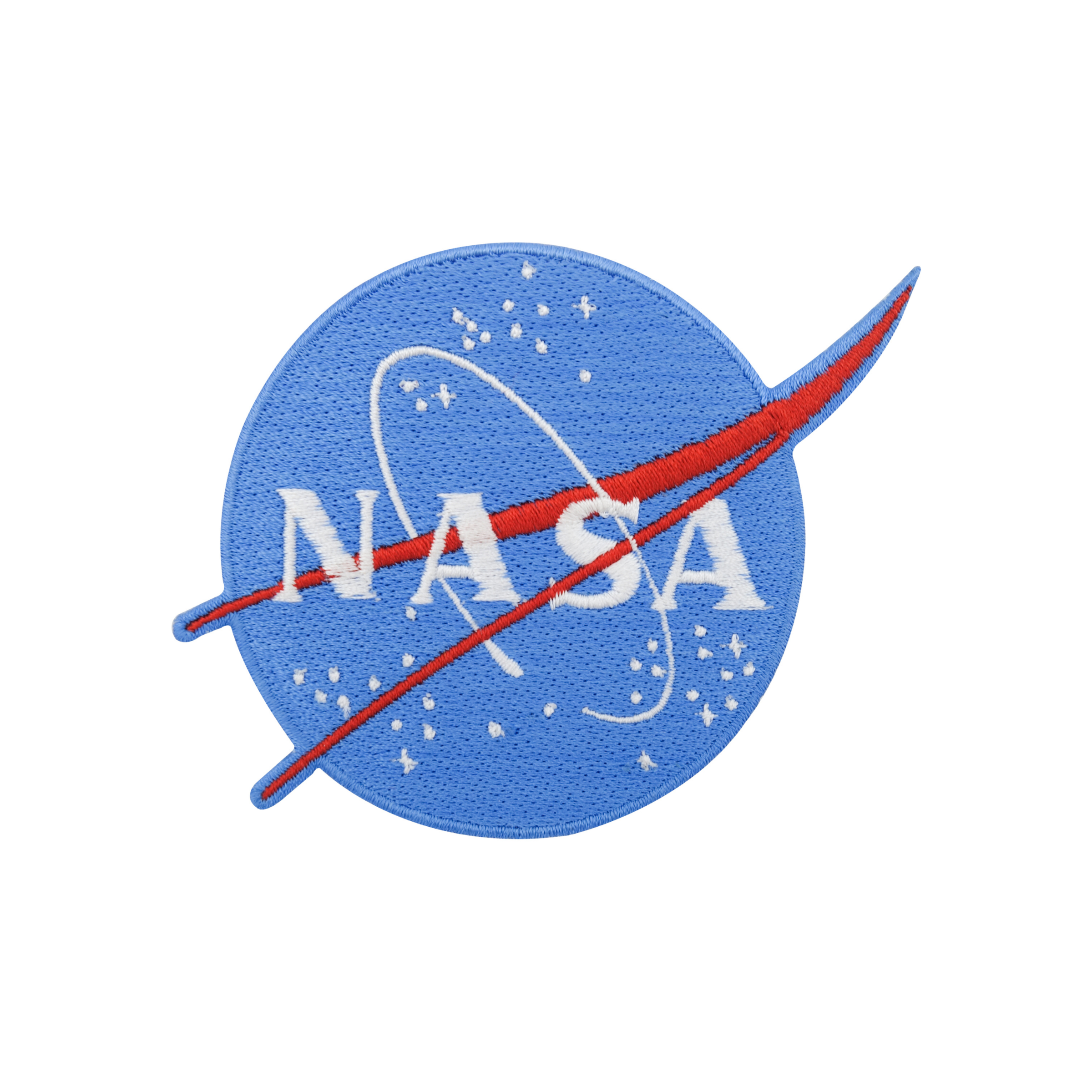 NASA Logo Bügelpatch | Raumschiff, UFO, Weltraum, Planet | Aufnäher