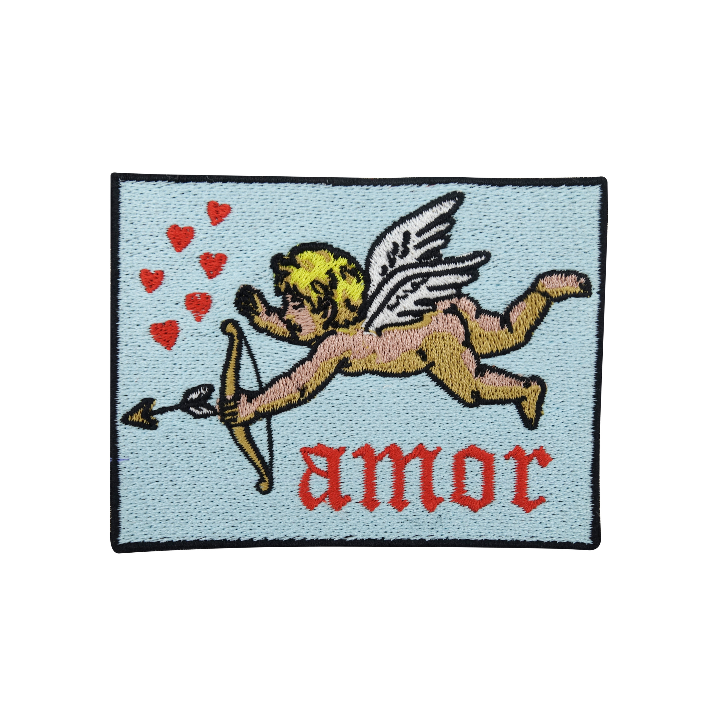 Amor Engel Liebe Patch | Angel Flügel | Pfeil & Bogen | Love Aufnäher