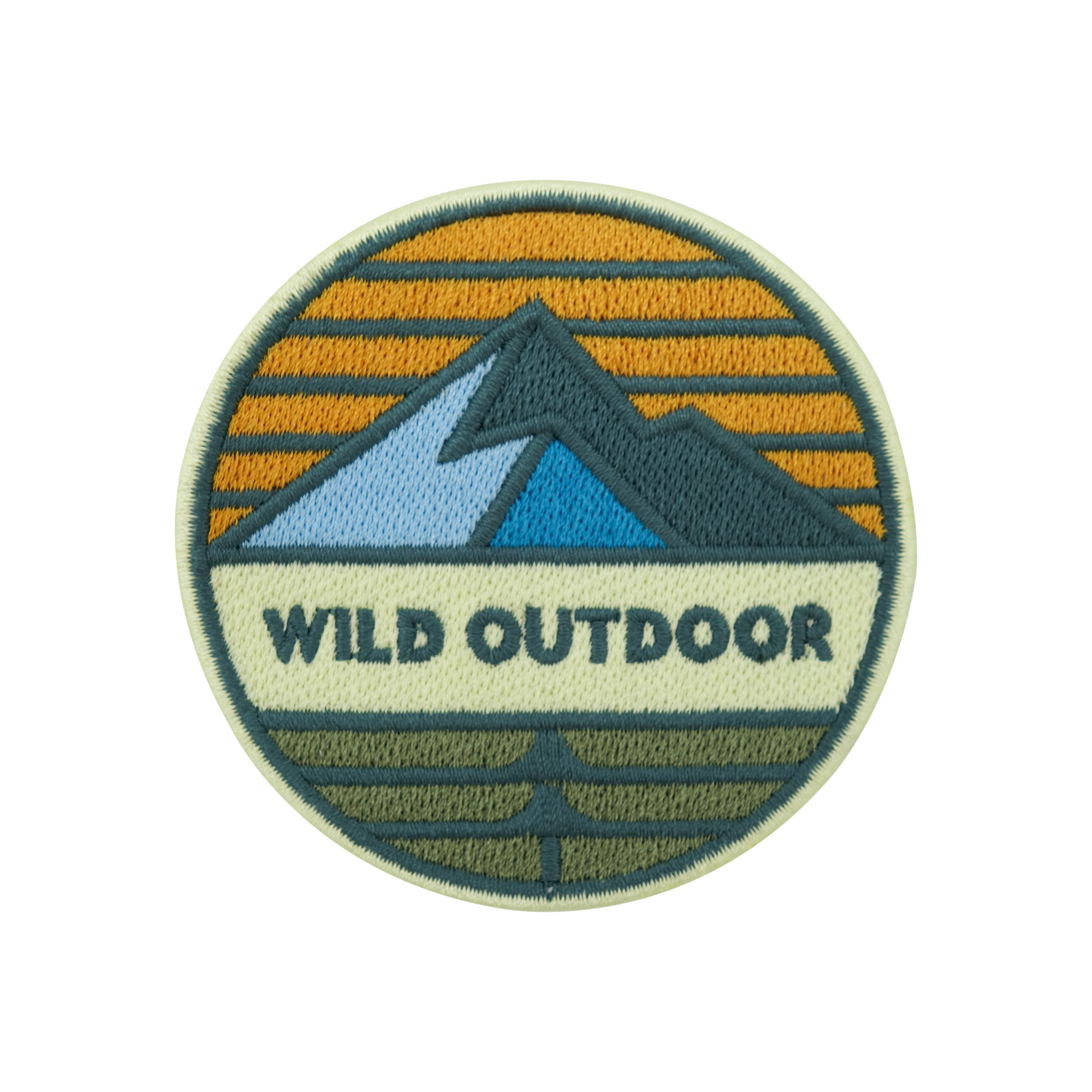 Adventure Collection: Wild Outdoor Berg Patch zum Aufbügeln | Wandern Patches, Bügelflicken, Bügelbild, Aufnäher Wanderer Rucksäcke Finally Home
