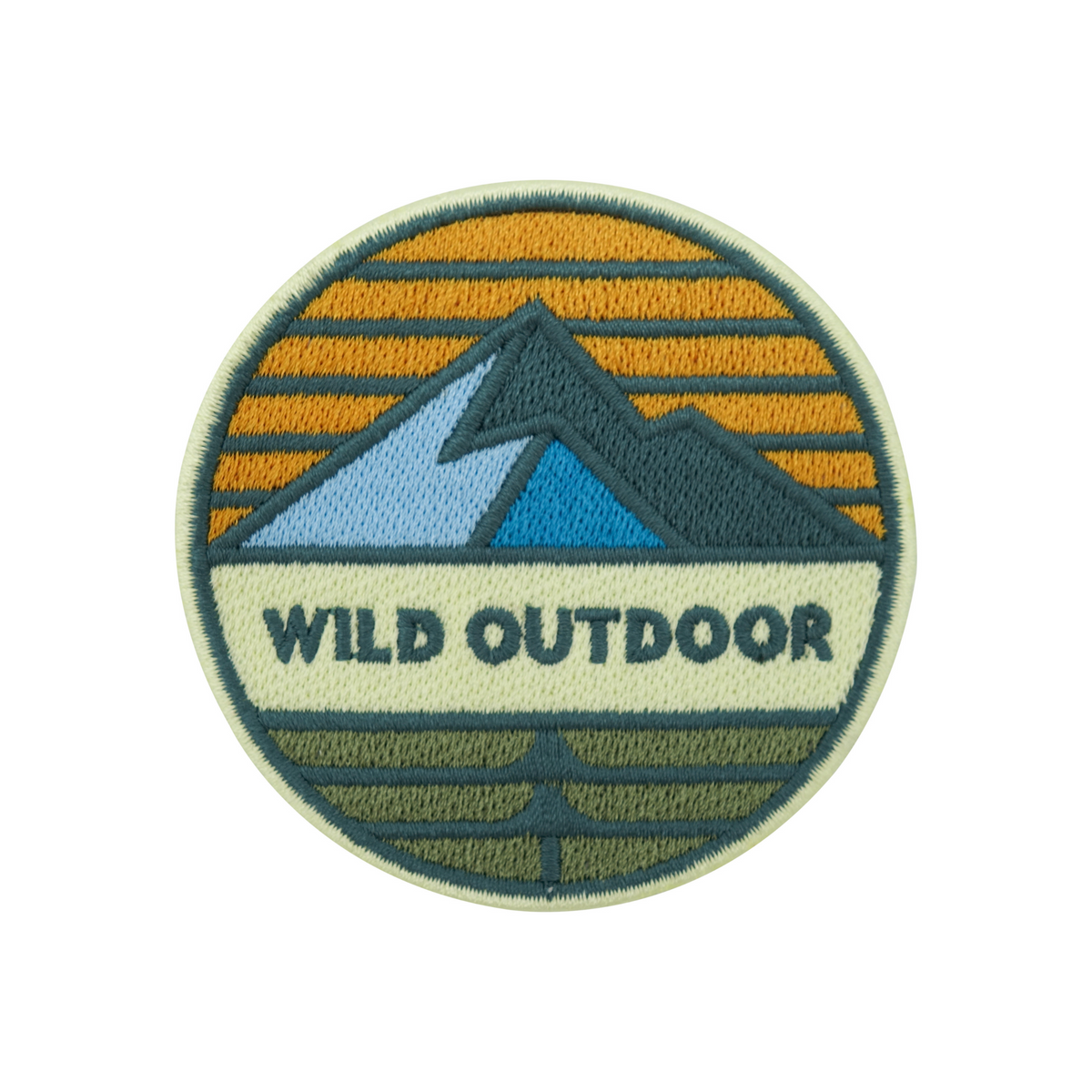 Adventure Collection: Wild Outdoor Berg Patch zum Aufbügeln | Wandern Patches, Bügelflicken, Bügelbild, Aufnäher Wanderer Rucksäcke Finally Home