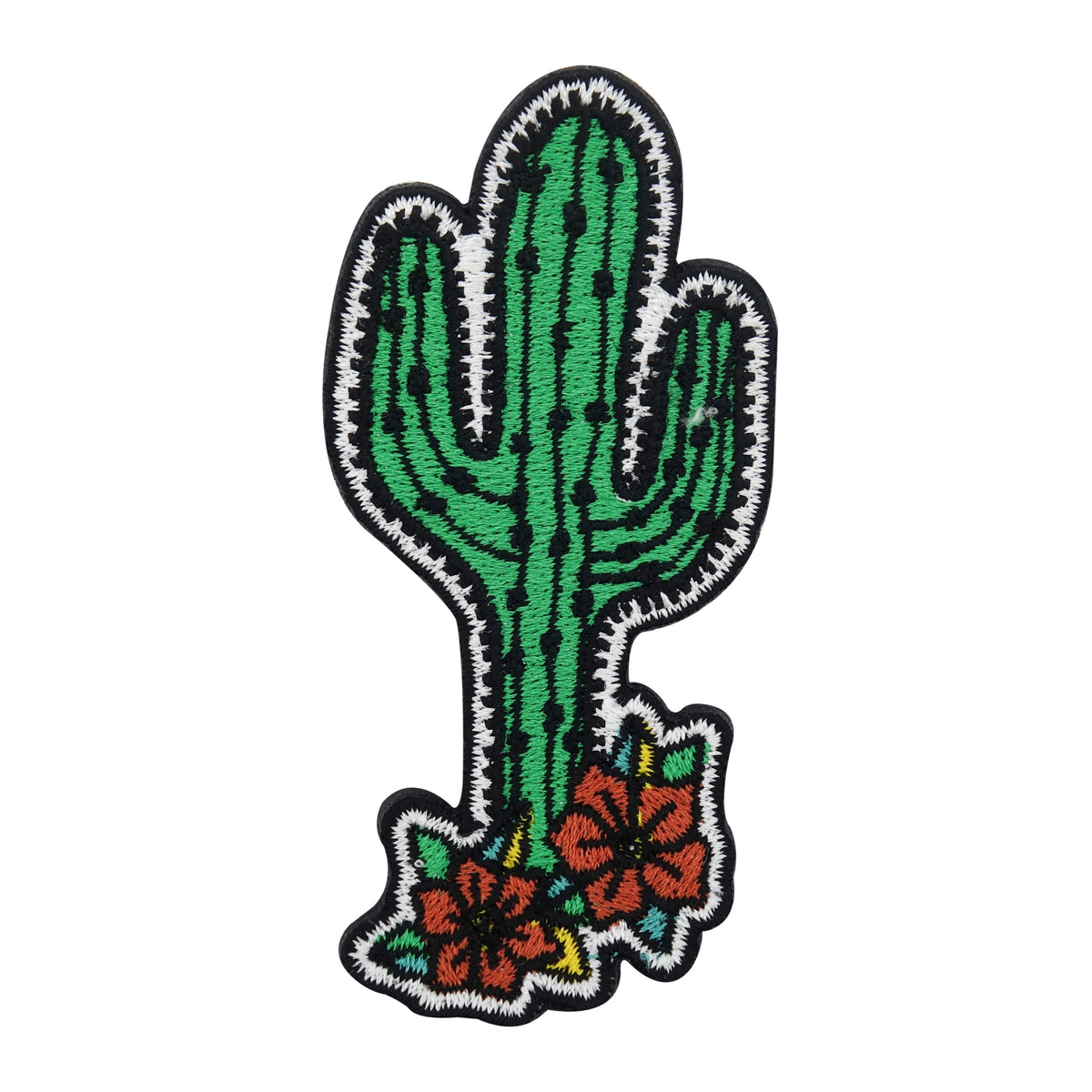 rüner Kaktus Blumen Patch