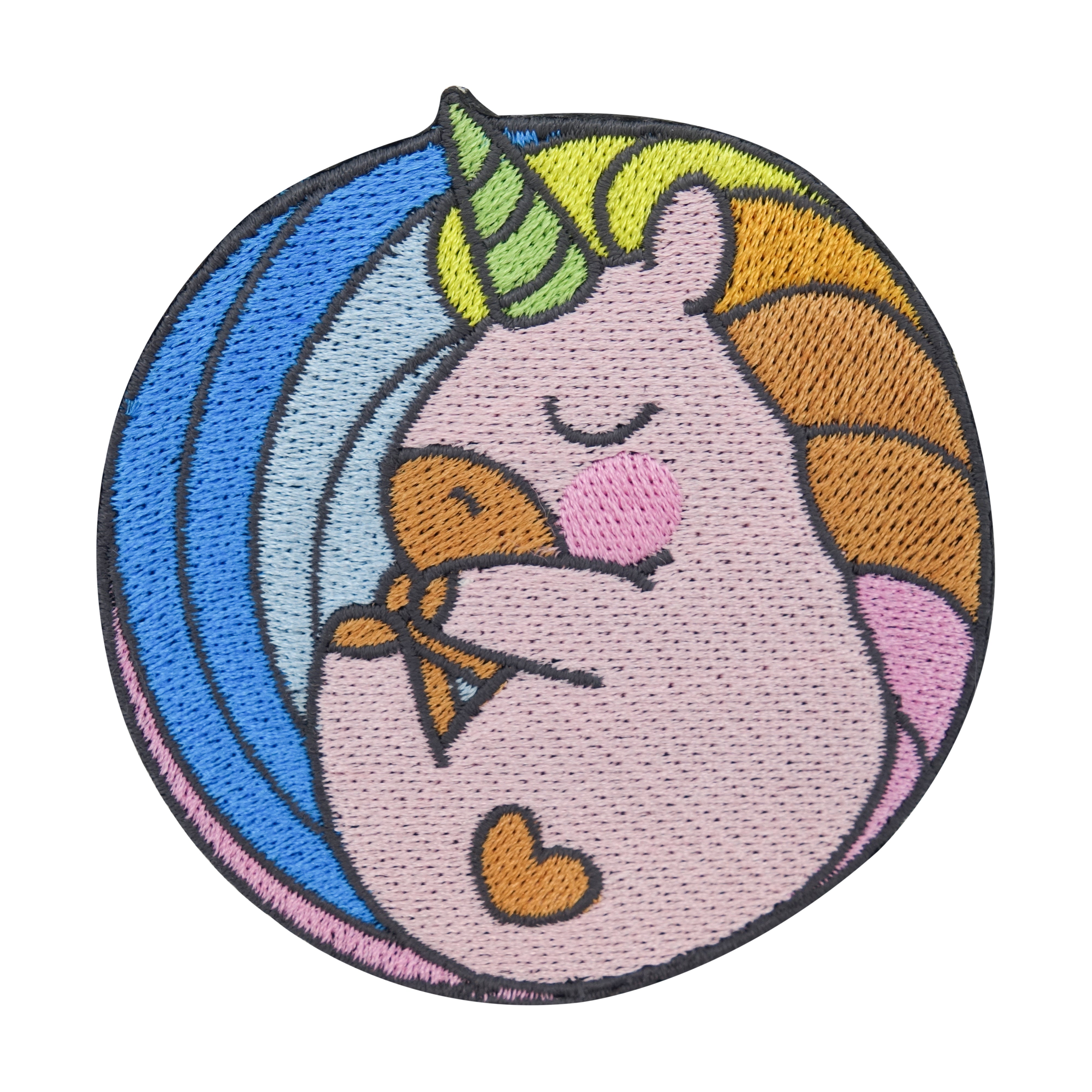 Bunter Baby Einhorn Patch
