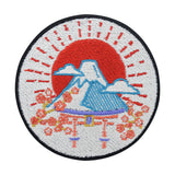 Roter Japan Fuji Berg Patch 