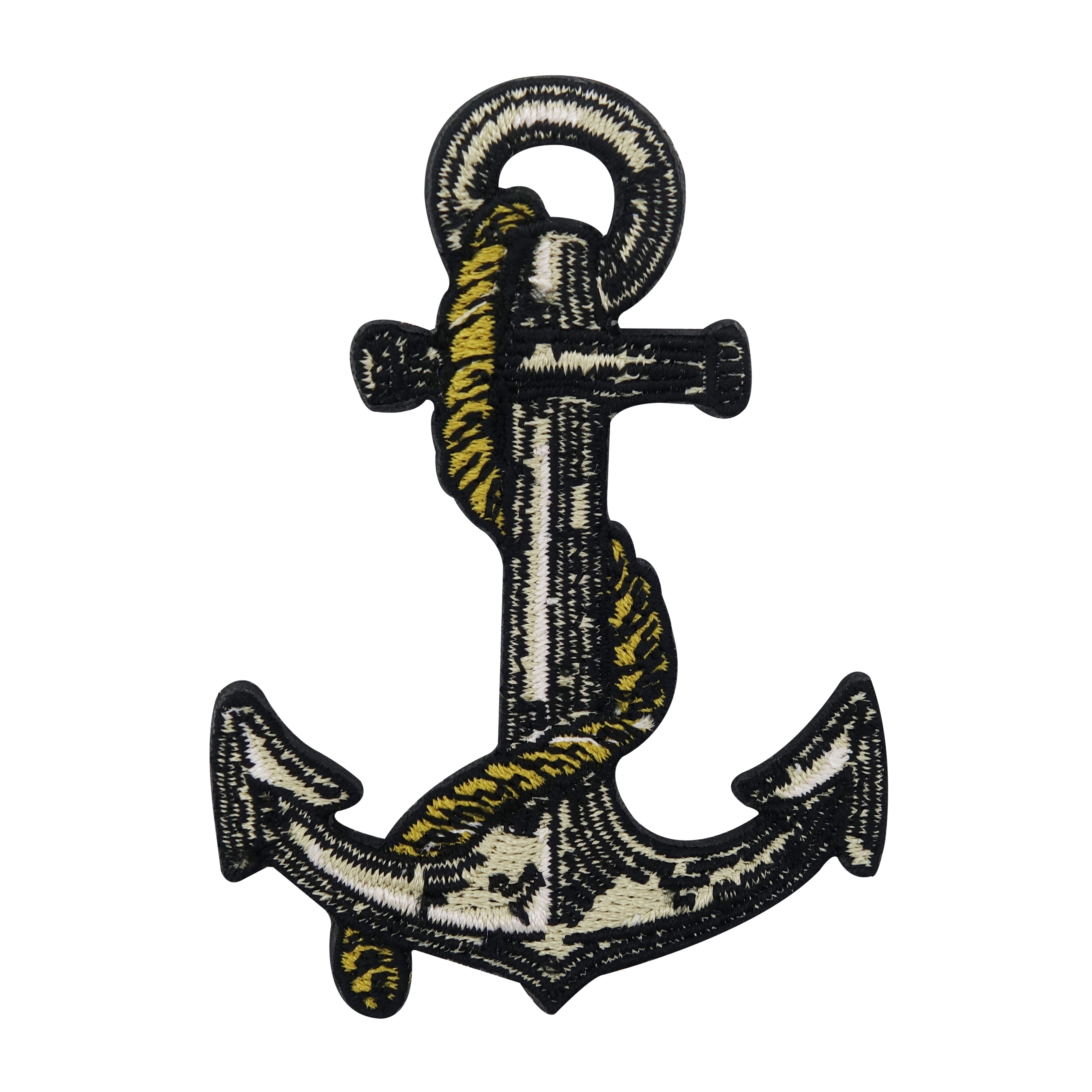 Grauer Anker Patch 