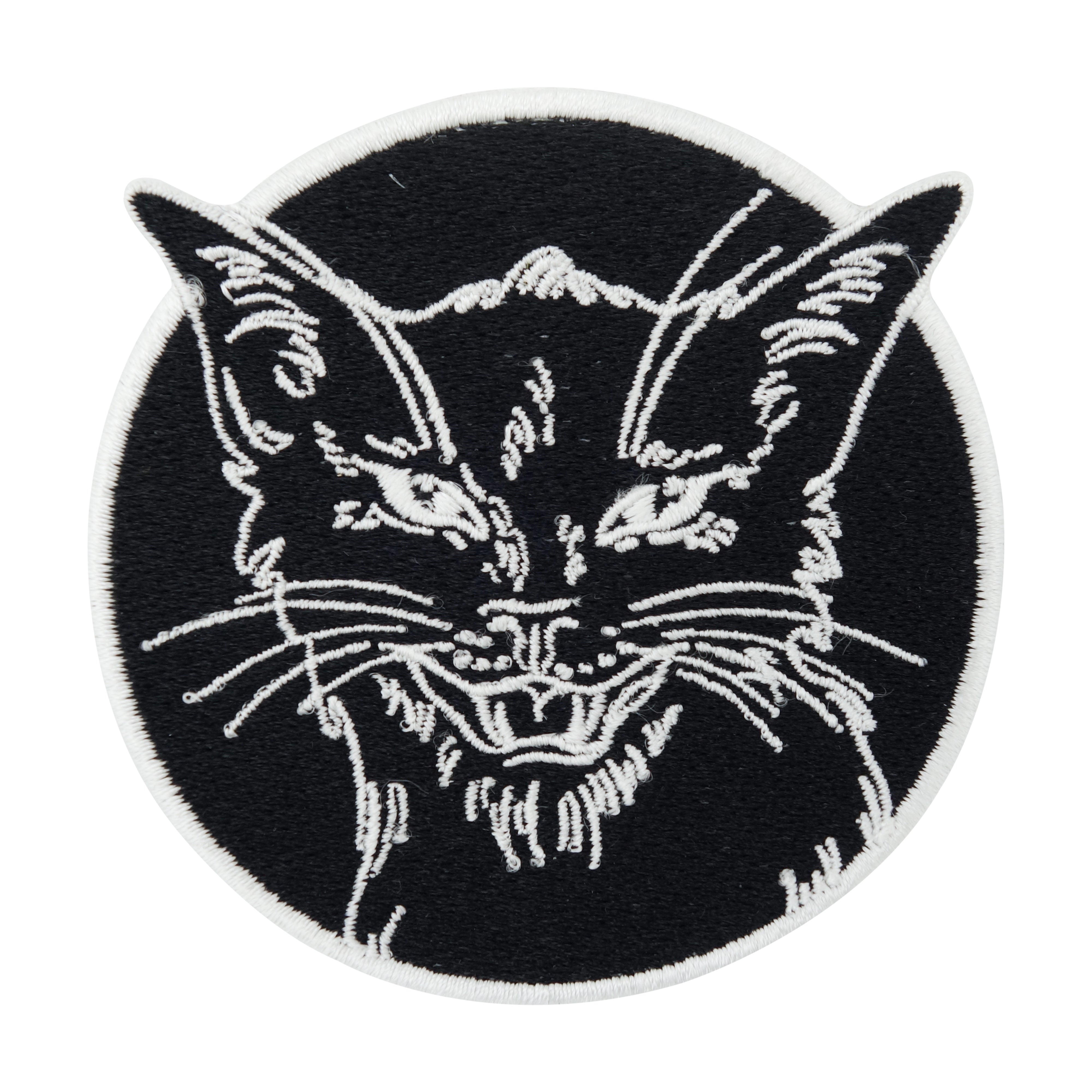 Schwarze Katzen Patch 