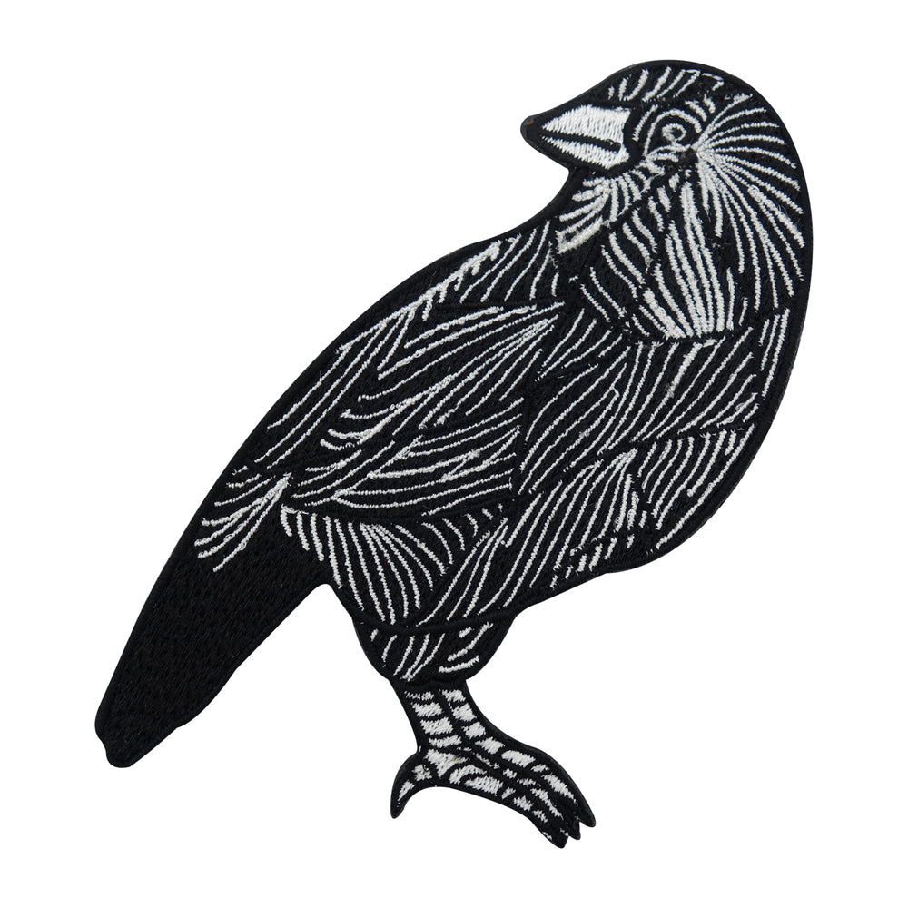 Schwarzer Raben Patch 
