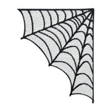 Weißer Spinnenweben Patch