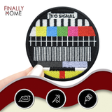 No Signal Retro Fernseher | Vintage Klett Patches, Aufnäher, Old School Klettpatches, Outdoor Badge, Klettpatch Rund, Finally Home