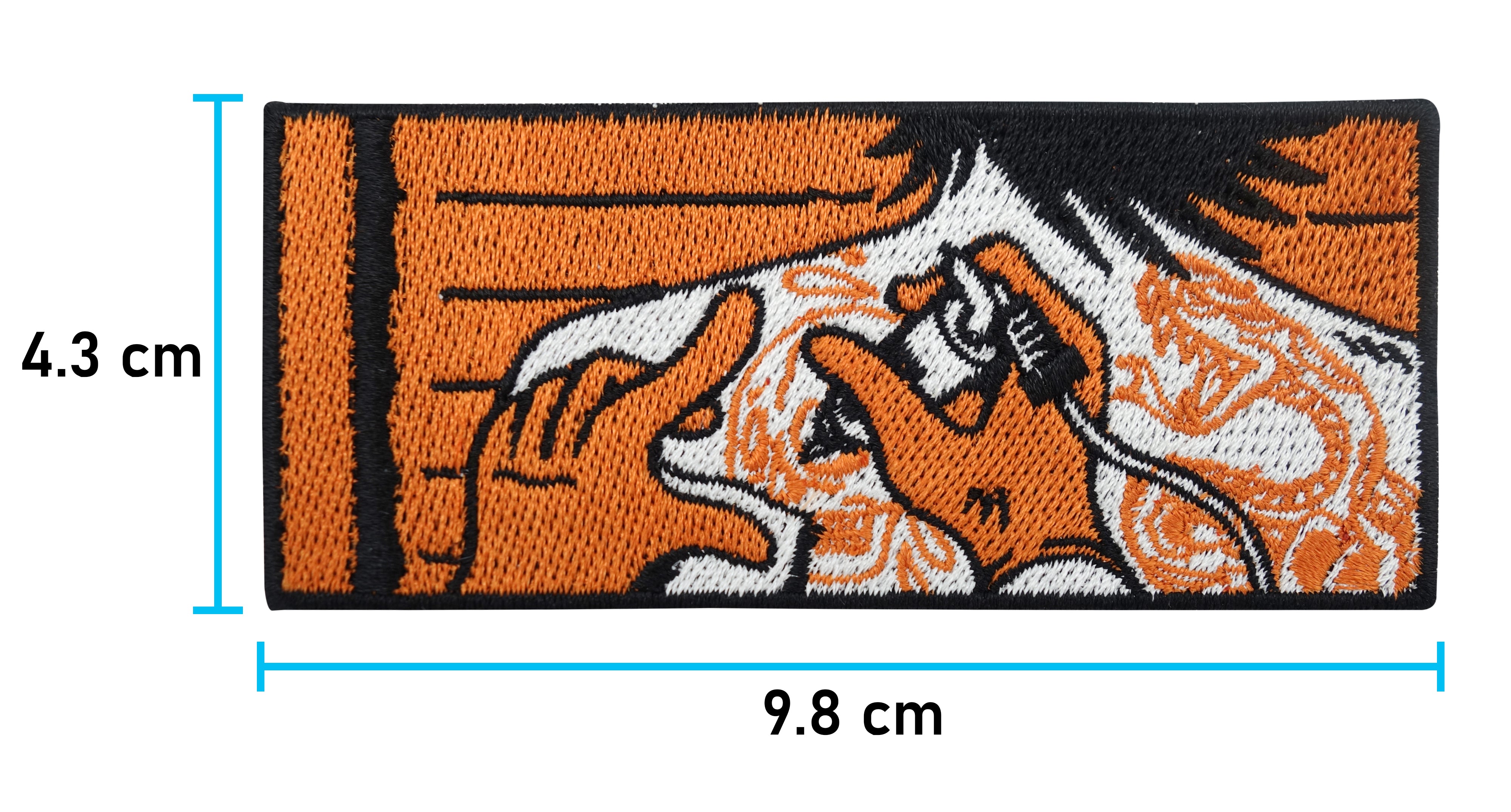 Tätowierer Patch mit der Maße: 4,3 x 9,8 cm 