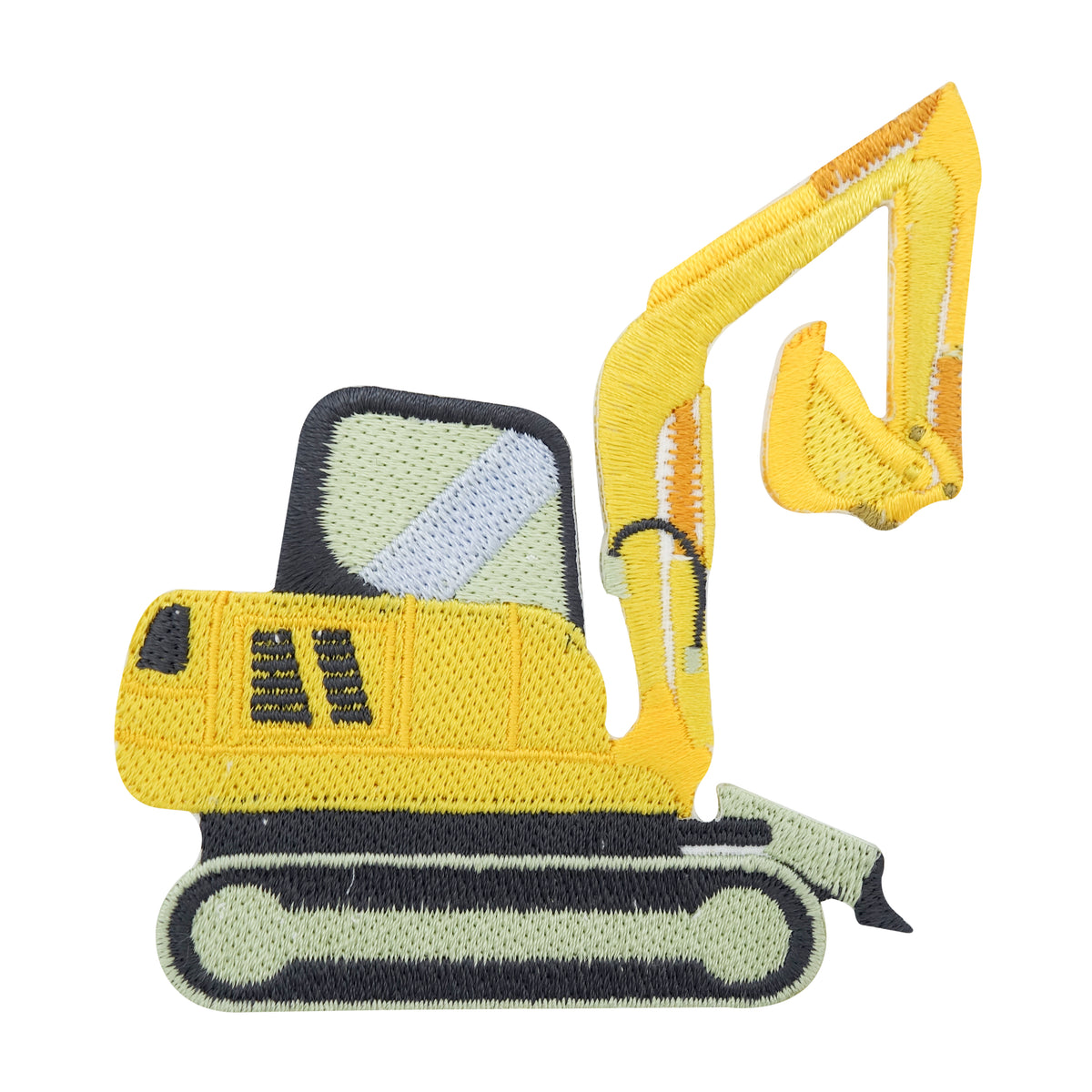 Gelber Bagger Patch 
