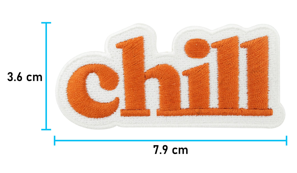 Chill Patch mit der Maße: 3,6 x 7,9 cm