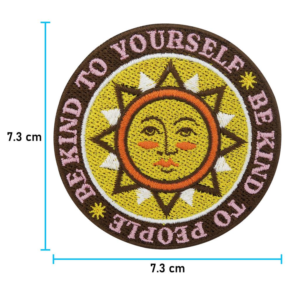 Be Kind Patch mit der Maße: 7,3 x 7,3 m 
