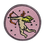 Pinker Engel ohne Kopf mit Pfeil und Bogen Patch 