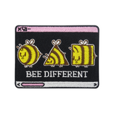 Bee Different Bienen Patch | Insekten Aufnäher | Diversity DIY Flicken