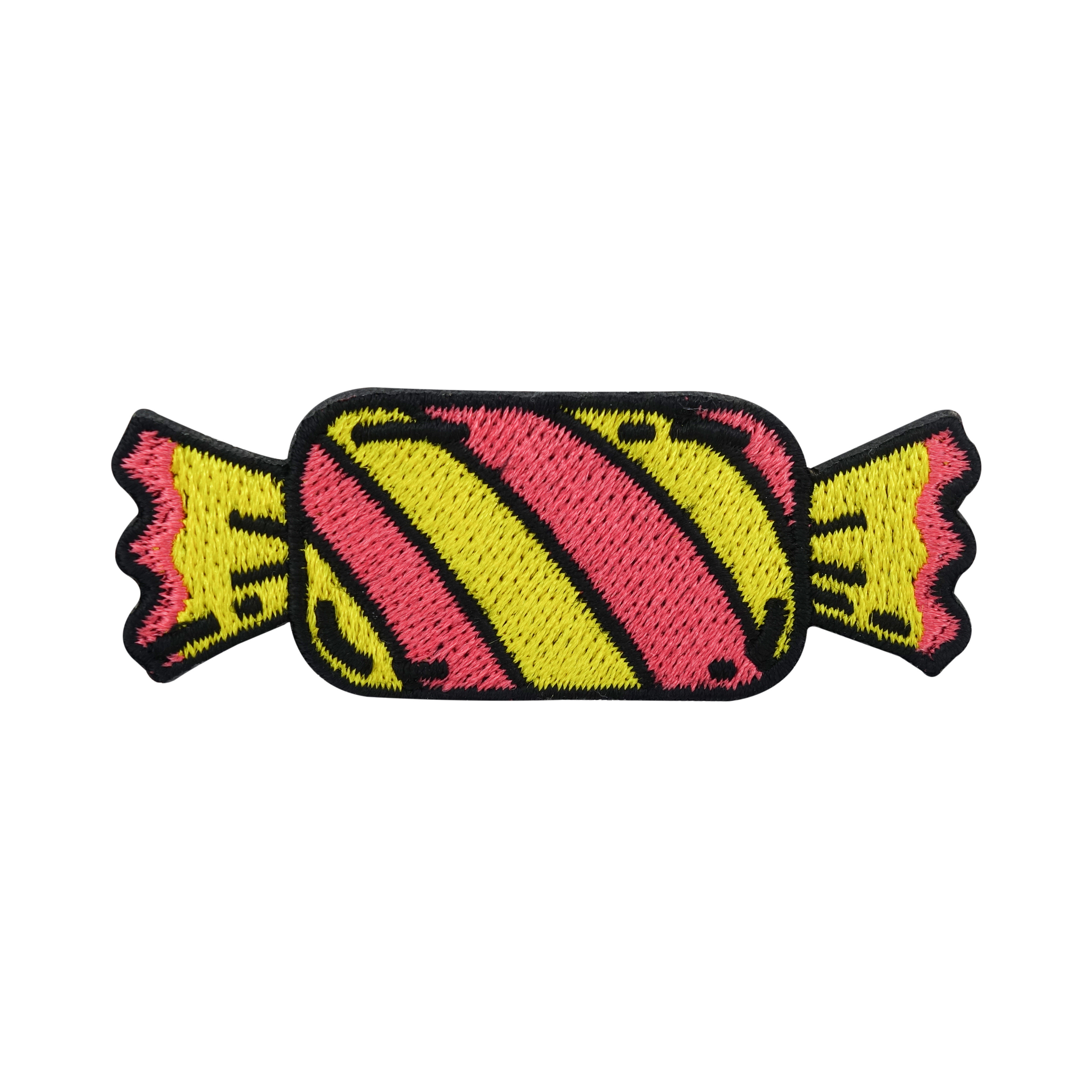 Kleiner Retro Bonbon Patch | Süßigkeiten Aufnäher | Old School Flicken