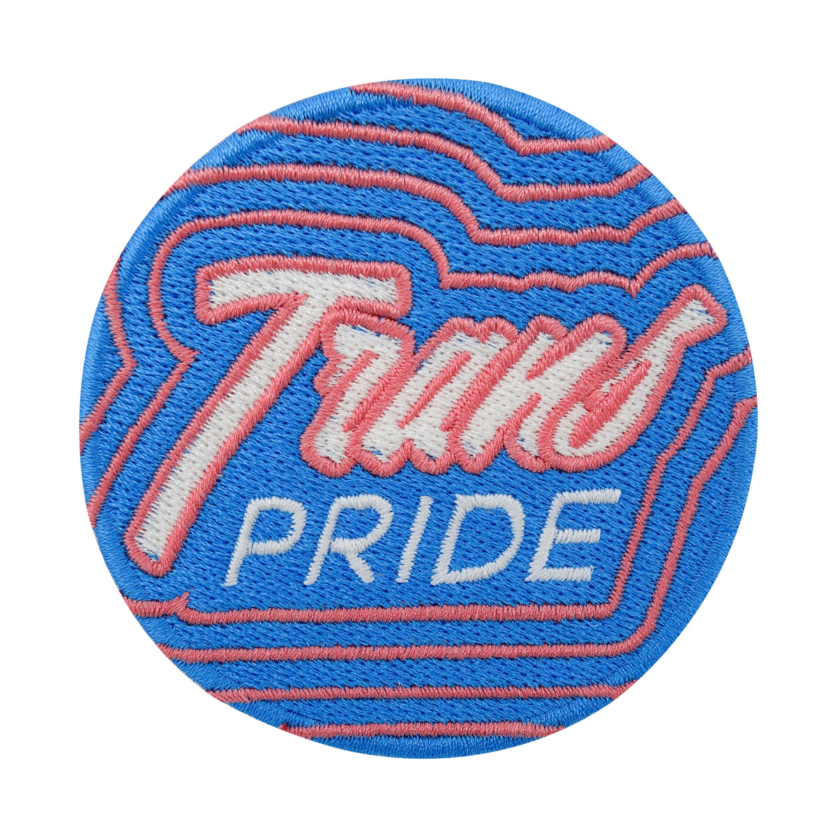 Blau-Pinker Trans Pride Patch