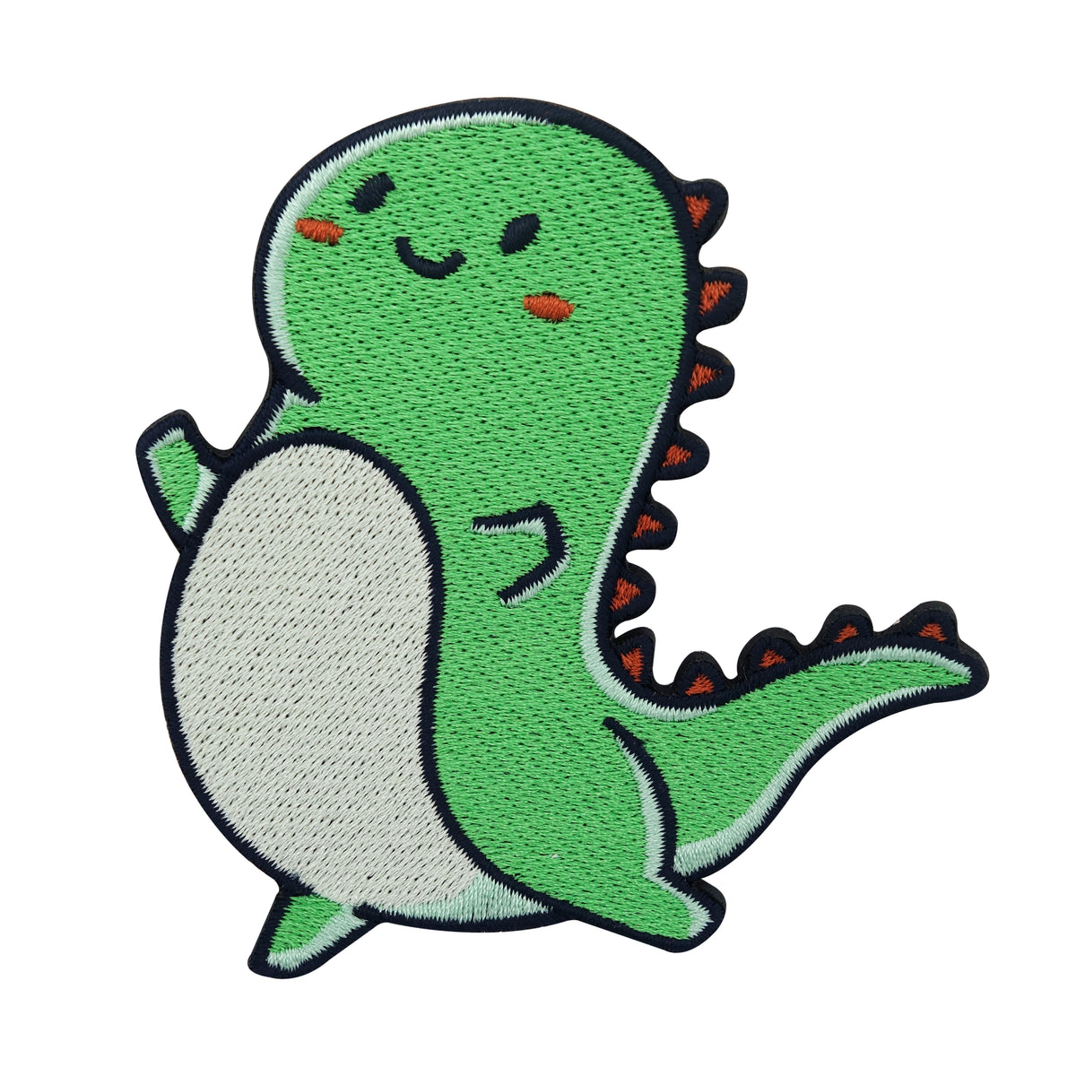 Grüner süßer T-Rex Dino Patch 