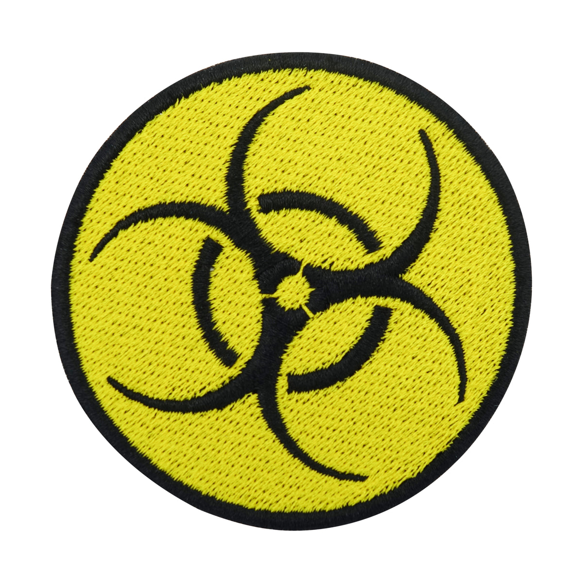 Gelber Biohazard Atom Patch