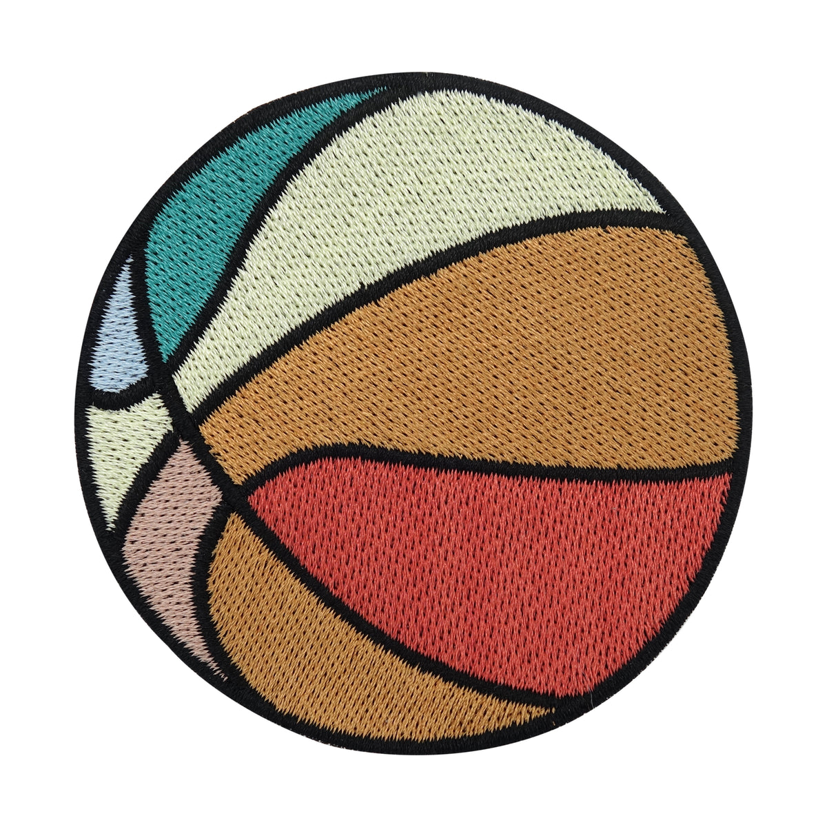 Vinatge farbener Basketball Patch