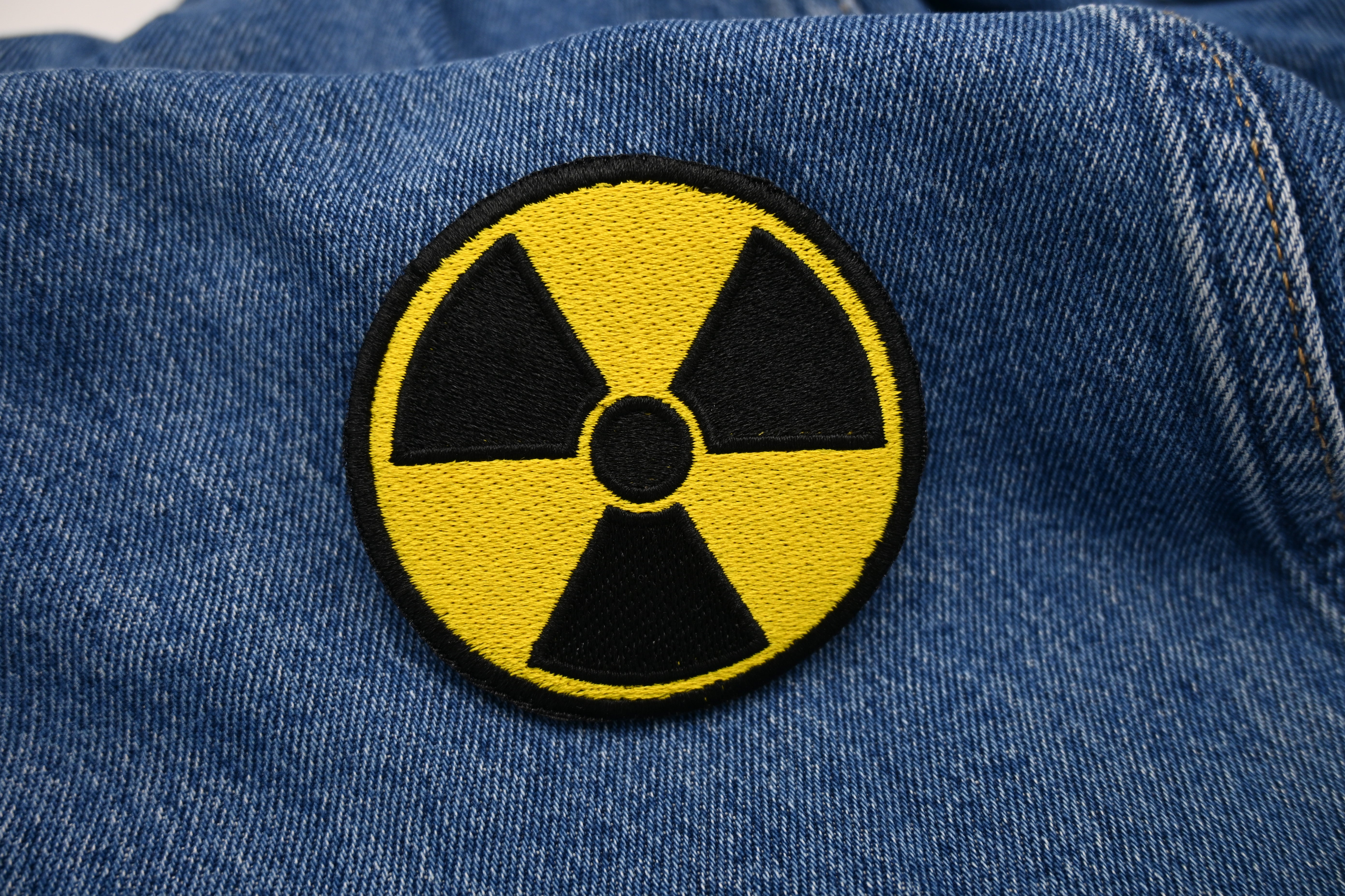 Atom Gefahr Klett | Radioaktivität Symbol Klett Patches, Aufnäher, Radioaktiv Klettpatches, Nuklear Badge, Klettpatch, Finally Home