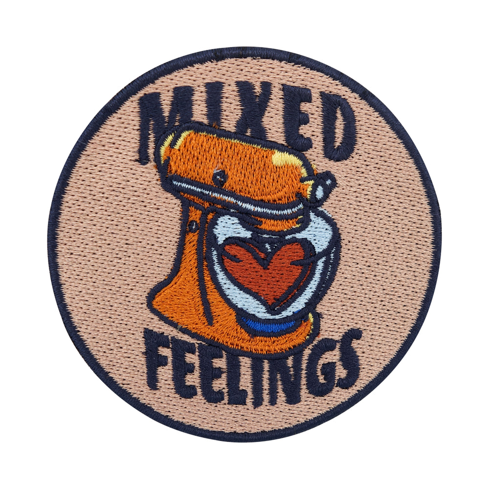 Brauner Herz im Mixer (Mixed Feelings)  Patch
