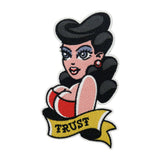 Sexy Frau Retro Patch