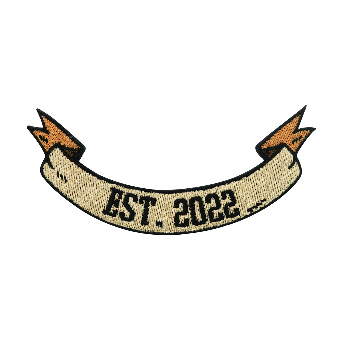 EST. 2022 Bügelpatch | Banner Jacken Aufnäher | DIY Jahr Bügelbild