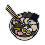 Braunfarbener Ramen Bowl Patch 