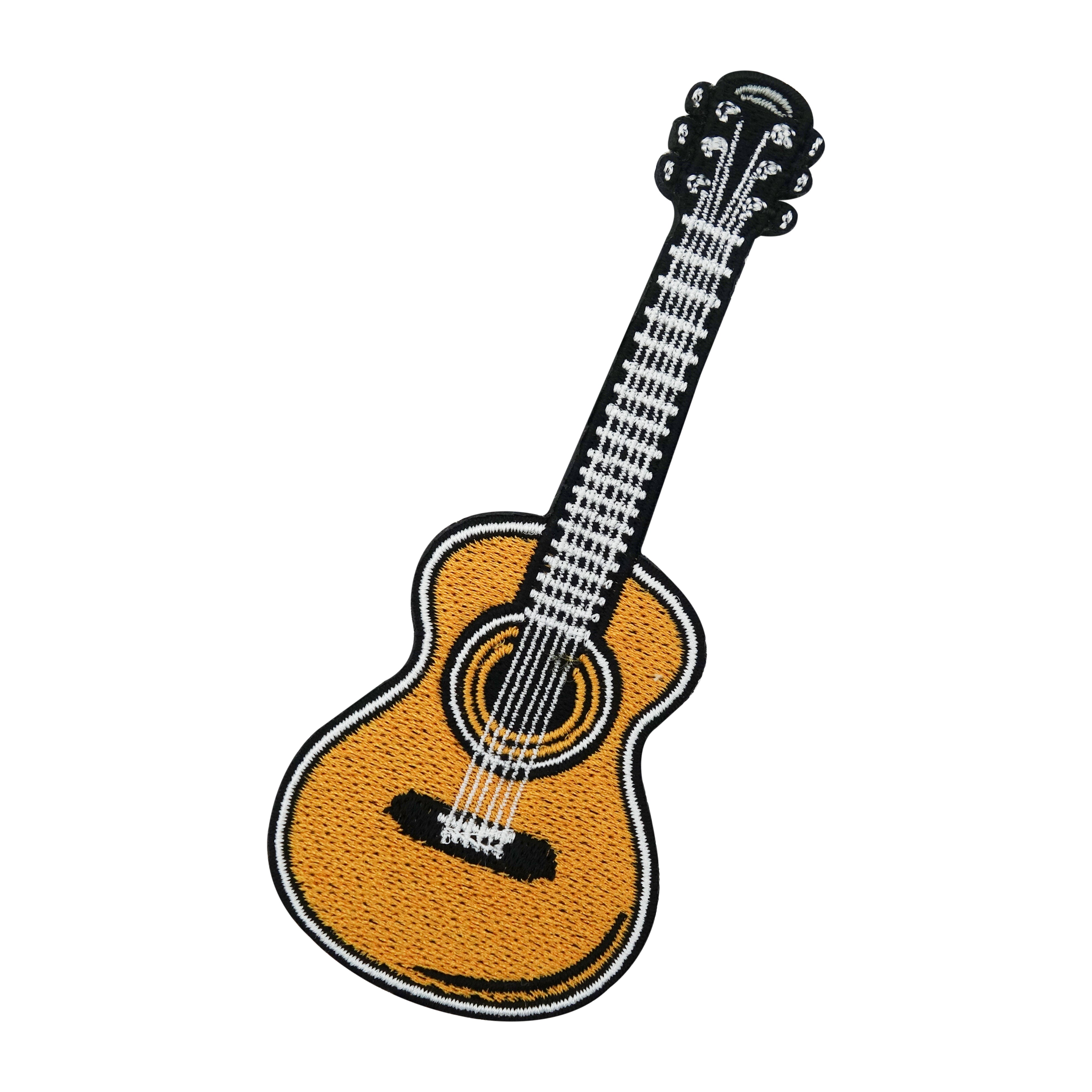 Braune Akustik Gitarre Patch