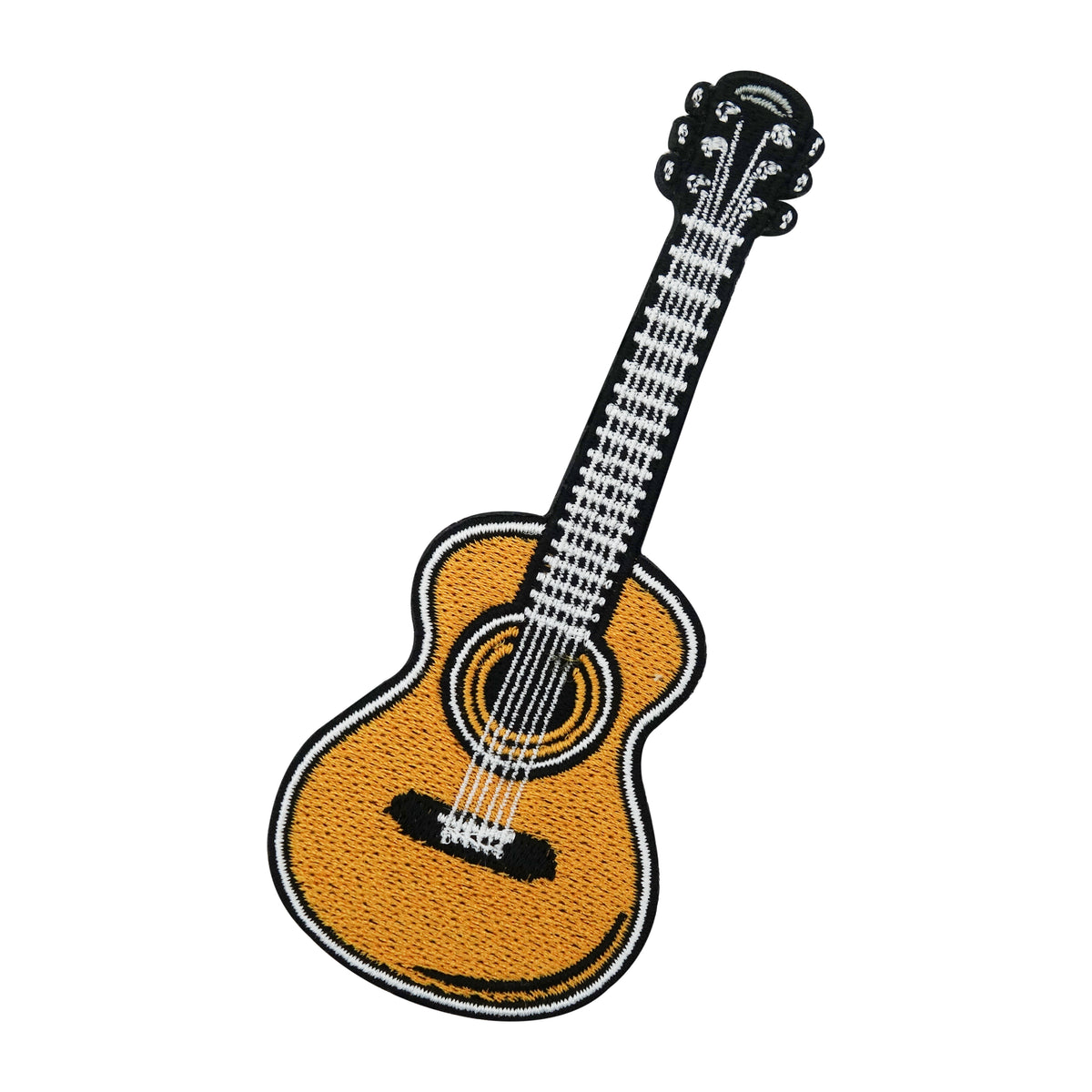 Braune Akustik Gitarre Patch