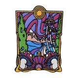 Bunter Pilz Land Patch