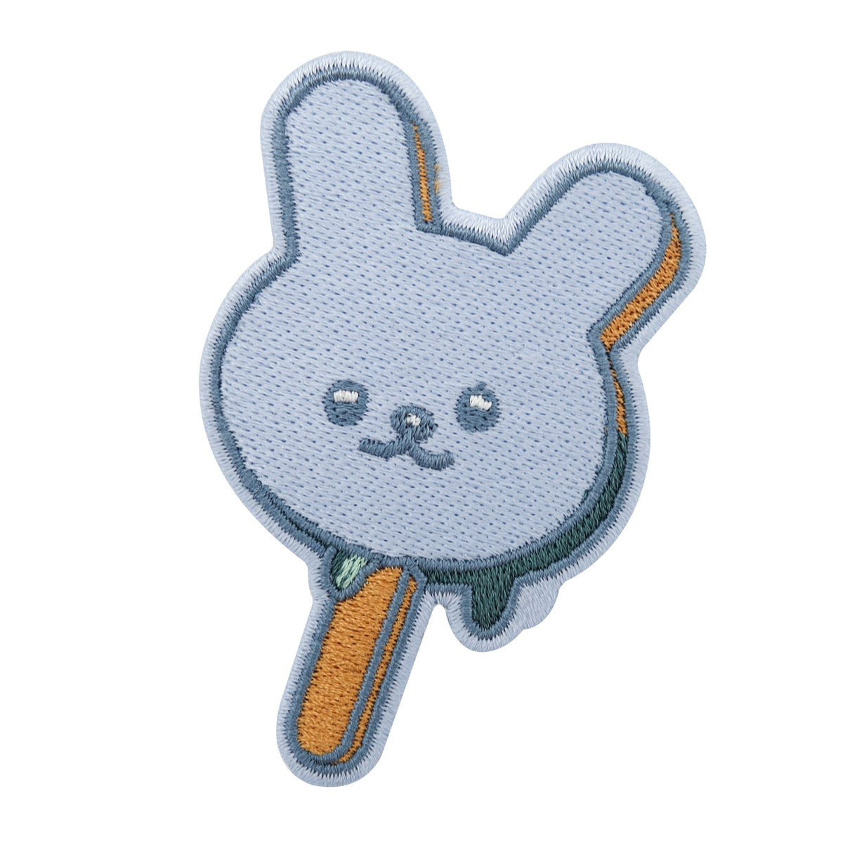 Hellblauer Hasen Lolly Patch 