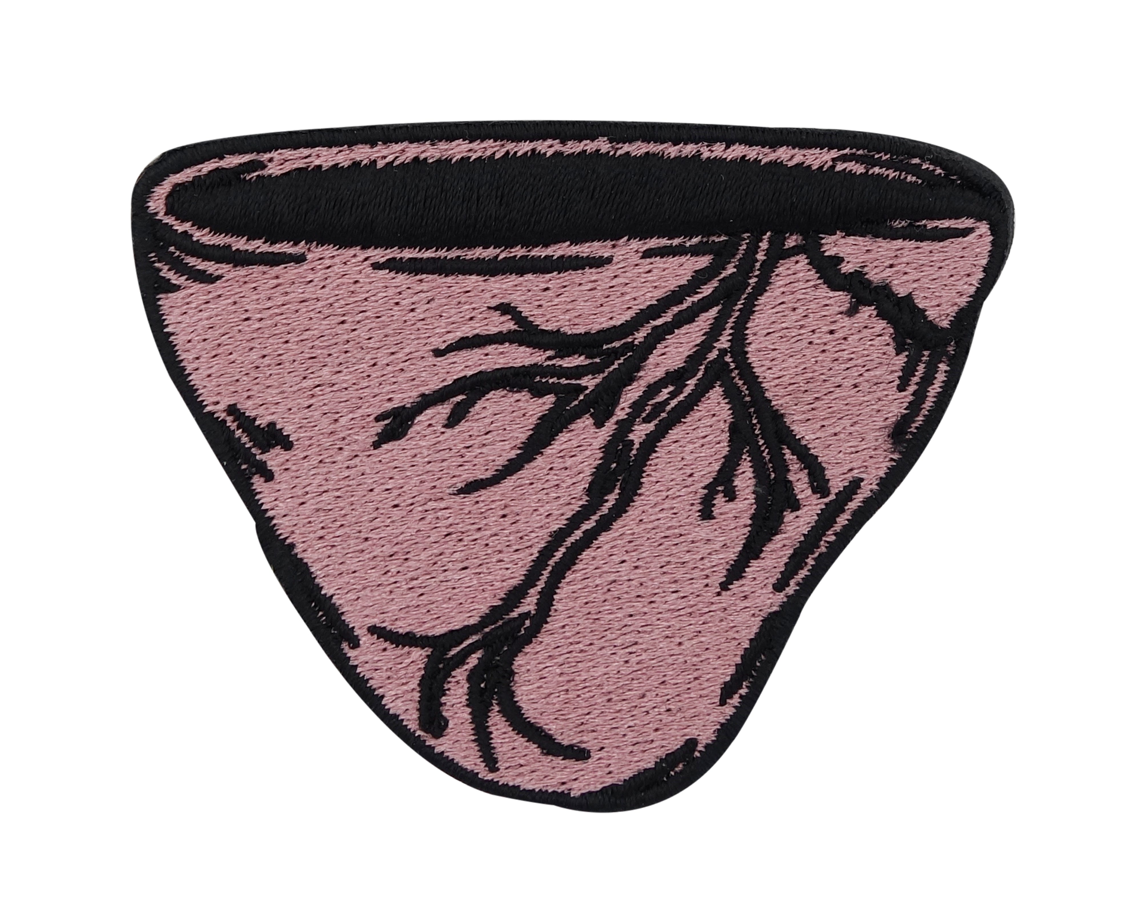 Pinker Broken Heart Patch untere Hälfte 