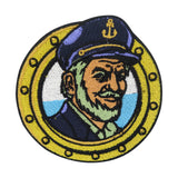 Blauer Seemann Kapitän Patch