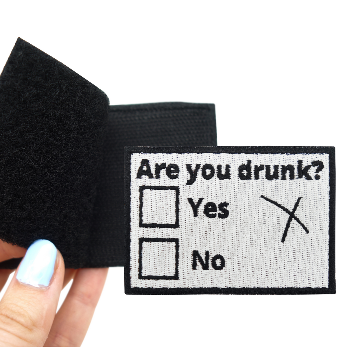 Are you drunk? Klettpatch | Lustiger Klett Patch | Bier, Alkohol DIY
