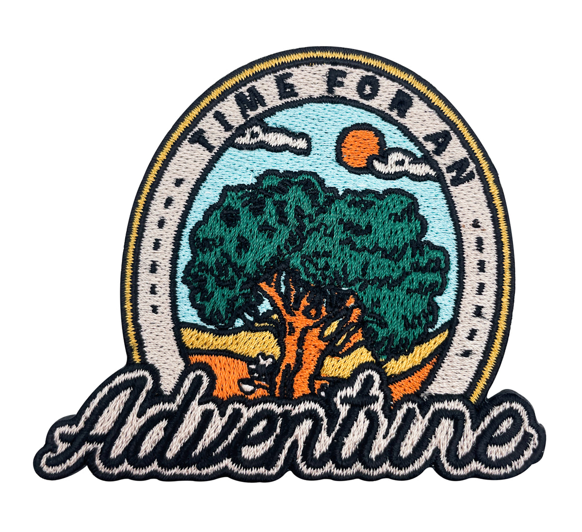 Beiger Time for an Adventure Patch