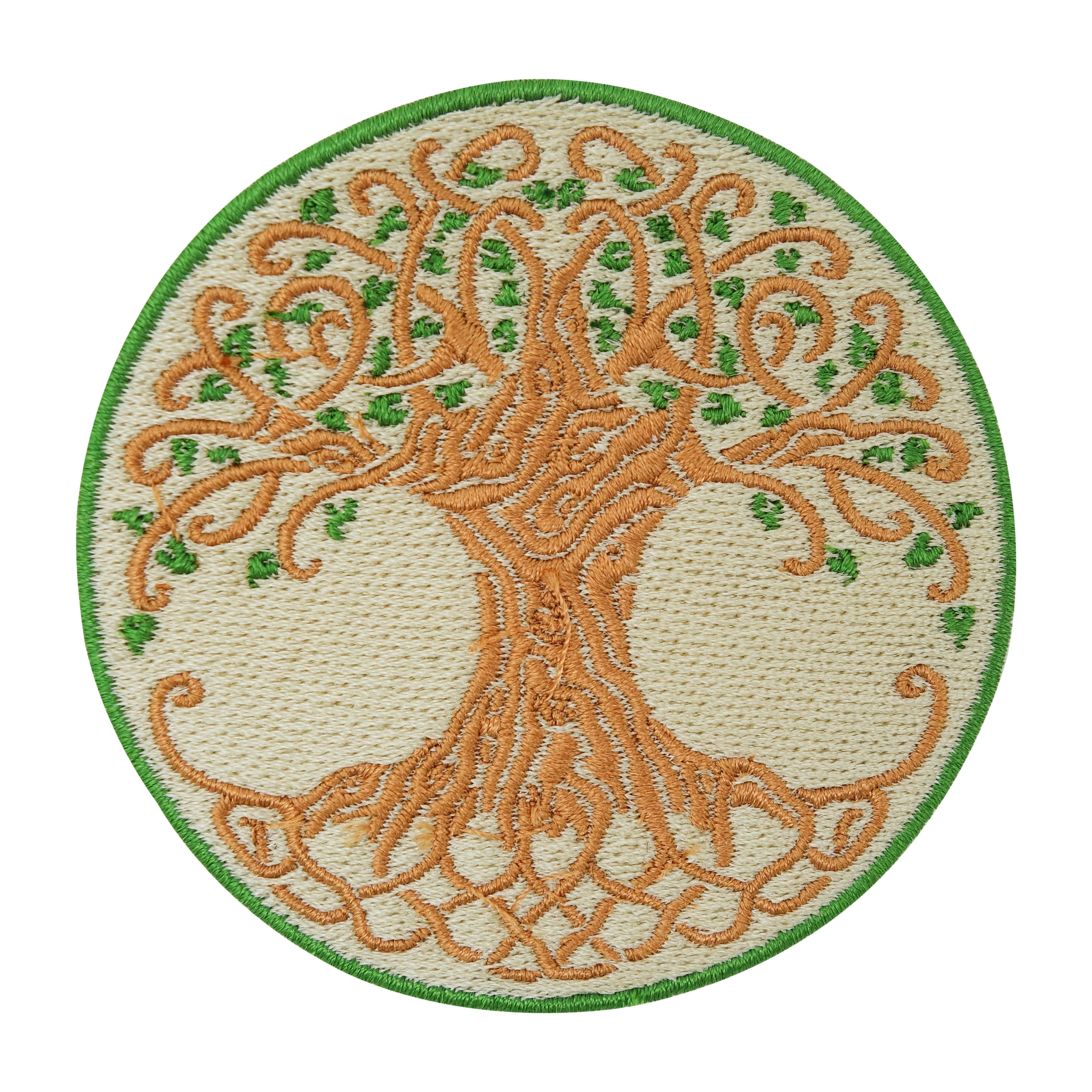 Brauner Baum des Lebens Patch
